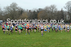 Boys under-13s, 2019 European Cross Country Trials and British Cross Challenge, Sefton Park, Liverpool.  Photo: David T. Hewitson/Sports for All Pics